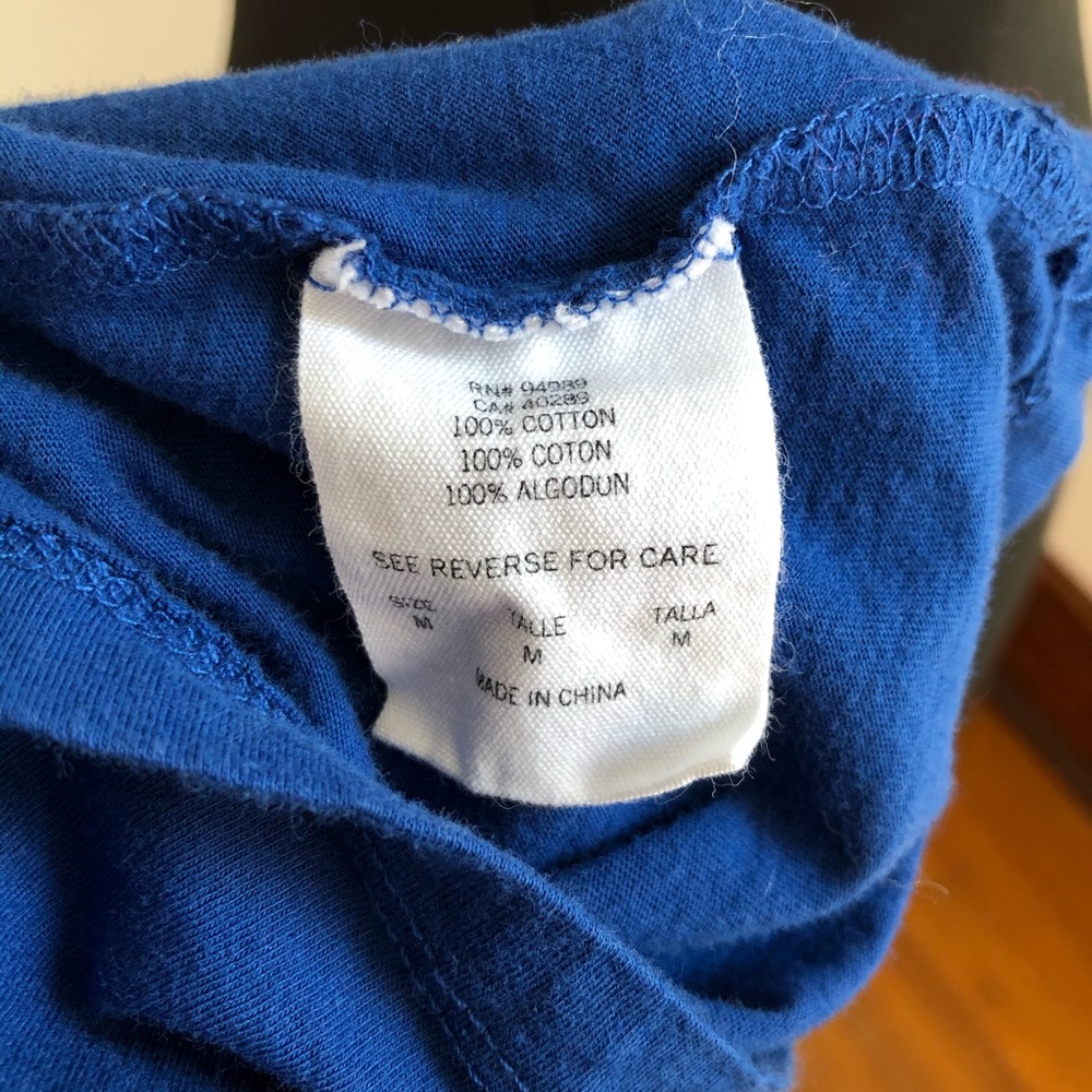 Chicago Cubs Stitched Short Sleeve T-Shirt Medium - Picture 9 of 9